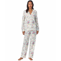 LAUREN Ralph Lauren 'Floral Notched-Collar' Pyjama-Set für Damen - 2 Stücke