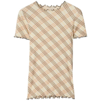 Burberry 'Check' T-Shirt für Damen