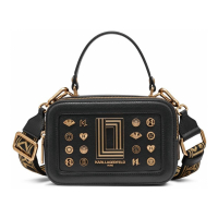 Karl Lagerfeld Paris 'Simone With Gold Fan Rivets' Camera Tasche für Damen