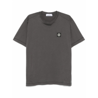 Stone Island 'Compass-Patch' T-Shirt für Herren