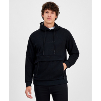 Karl Lagerfeld Paris 'Elevated Modern-Fit Textured Fleece' Kapuzenpullover für Herren