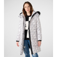 Karl Lagerfeld Paris 'Monogram Logo Parka' Pufferjacke für Damen