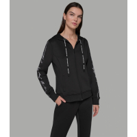 Karl Lagerfeld Paris 'Karl Signature Scuba Zip' Kapuzenpullover für Damen