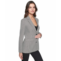 Karl Lagerfeld Paris 'Sequined Houndstooth' Klassischer Blazer für Damen