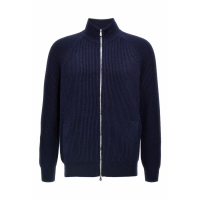 Brunello Cucinelli Cardigan 'Zip' pour Hommes