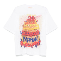 Marni Women's 'Logo-Print' T-Shirt