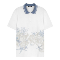 Versace Men's 'Barocco Sea' Polo Shirt