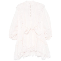 Zimmermann Robe mini 'Crush Lace Billow' pour Femmes