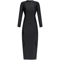 T By Alexander Wang Robe Midi 'Logo-Print' pour Femmes