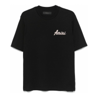 Amiri Men's 'Logo-Flocked' T-Shirt