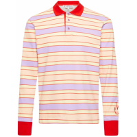 J W Anderson Men's 'Striped' Polo Shirt