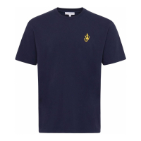 J W Anderson Men's 'Anchor-Embroidered' T-Shirt