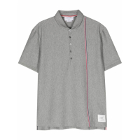 Thom Browne Men's 'Rwb Stripe' Polo Shirt