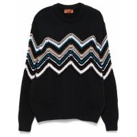 Missoni Sweatshirt 'Zigzag-Embroidered' pour Hommes