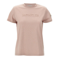 Moncler T-shirt 'Logo Embroidery' pour Femmes