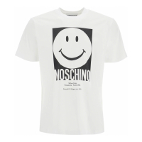 Moschino Men's 'Smiley Print' T-Shirt