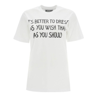 Moschino T-shirt 'Lettering Print' pour Femmes