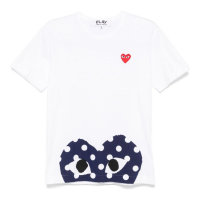 Comme Des Garçons Play 'Heart-Patch' T-Shirt