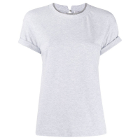 Brunello Cucinelli T-shirt 'Beaded' pour Femmes