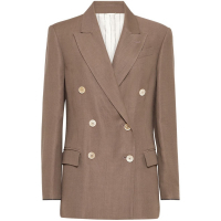 Brunello Cucinelli Blazer 'Monili-Detail' pour Femmes