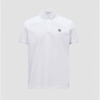 Moncler Men's 'Logo Patch Piquet' Polo Shirt