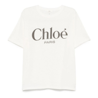 Chloé T-shirt 'Logo' pour Femmes