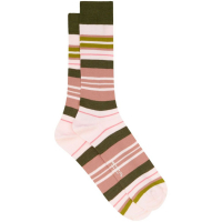 Etro Chausettes 'Logo-Print Striped' pour Hommes