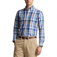 Polo Ralph Lauren Men's 'Classic Fit Plaid Oxford Shirt'