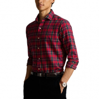 Polo Ralph Lauren Men's 'Classic Fit Plaid Twill Shirt'
