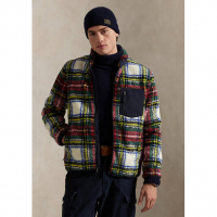 Polo Ralph Lauren Men's 'Plaid Pile Fleece Hybrid Jacket'