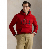 Polo Ralph Lauren Men's 'The RL Fleece Plaid Logo Hoodie'