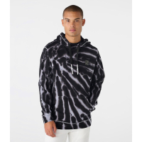 Karl Lagerfeld Paris Men's 'Logo Patch Tie Dye Hoodie'