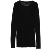 Rick Owens Women's 'Fine-Ribbed' Long-Sleeve T-Shirt