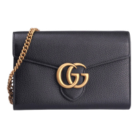 Gucci Sac à bandoulière 'GG Marmont Crossbody Chain' pour Femmes