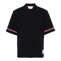 Thom Browne Polo 'RWB-Stripe' pour Hommes