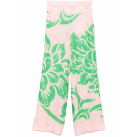 Etro Women's 'Rose-Print' Trousers