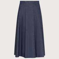 Seventy Jupe Midi 'Pleated' pour Femmes