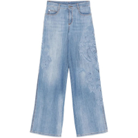 Ermanno Scervino Jeans 'Floral-Appliqué' pour Femmes