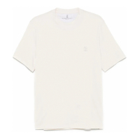 Brunello Cucinelli 'Logo-Print' T-Shirt für Herren