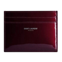 Saint Laurent 'Embossed With Signature' Kartenhalter für Herren