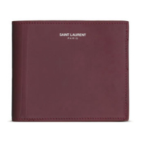 Saint Laurent 'Bi-Fold Embossed With A Signature' Portemonnaie für Herren