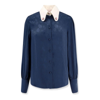 Valentino Chemise 'Jewel Buttons Detail' pour Femmes