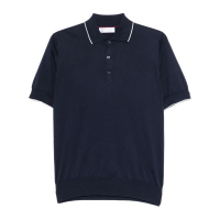 Brunello Cucinelli Polo 'Fine-Knit' pour Hommes