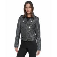 DKNY Jeans Perfecto 'Leather' pour Femmes