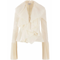 Alexander McQueen Women's 'Ruffle-Detailing' Long Sleeve Blouse