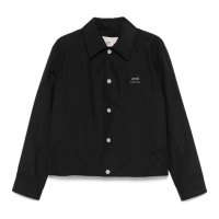 Ami Paris Veste 'Logo-Lettering' pour Hommes