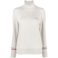 Thom Browne 'Rwb Stripe' Rollkragenpullover für Damen