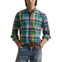 Polo Ralph Lauren Men's 'Classic Fit Plaid Oxford Shirt'