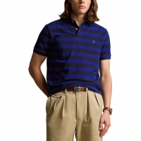 Polo Ralph Lauren Men's 'Classic Fit Striped Mesh Polo Shirt'