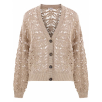 Brunello Cucinelli Women's 'Open-Knit' Cardigan